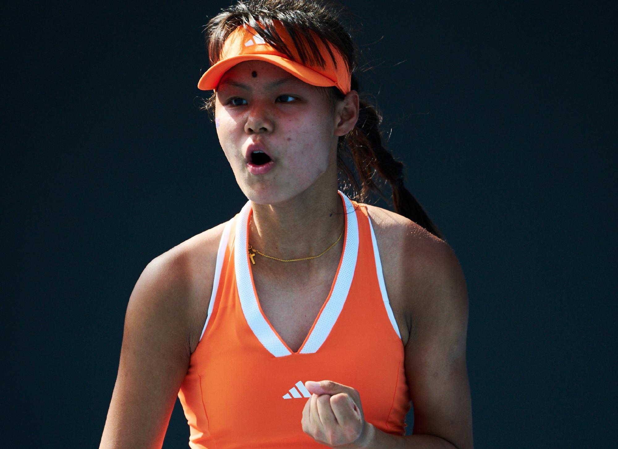 亿万28h5-遗憾！中国女网15岁新星1-2止步八强：15连胜终结，已进世界前十